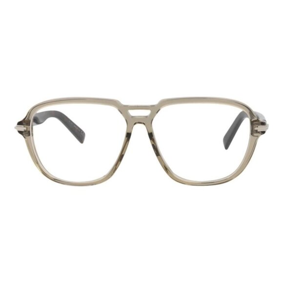 Dior Mens Aviator Beige Black Transparent Fashion Designer Eyewear - Picture 1 of 4
